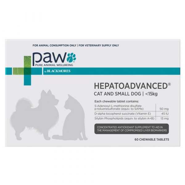 PAW HEPATOADVANCED SMALL 60'S