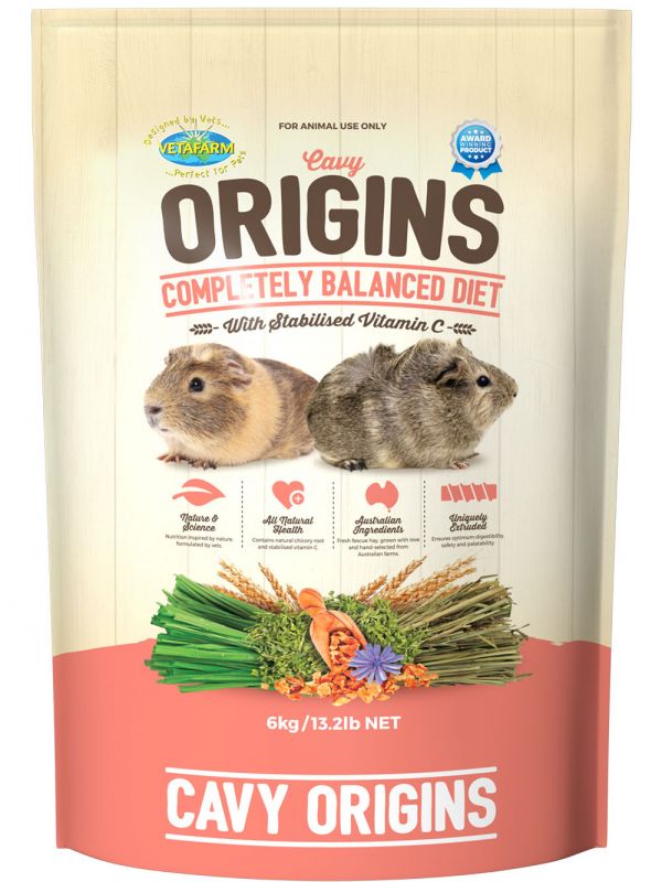 VETAFARM CAVY ORIGINS 6KG