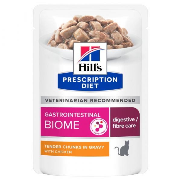 HILLS CAT GASTRO BIOME 85G 12'S