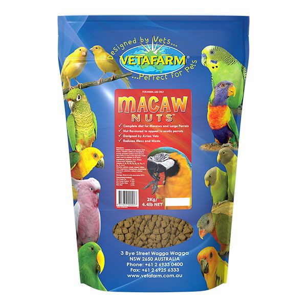 VETAFARM MACAW NUTS 2KG