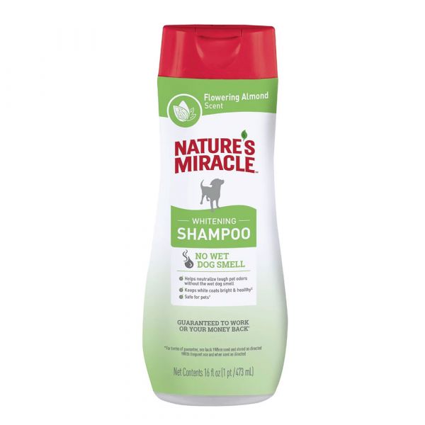 NATURES MIRACLE DOG WHITENING SHAMPOO 473ML