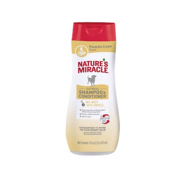 NATURES MIRACLE OATMEAL SHAMP & COND 473ML