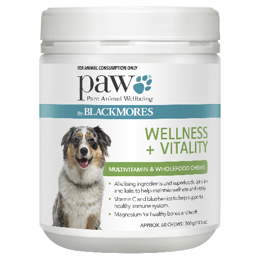 PAW WELLNESS & VITALITY CHEWS 300g