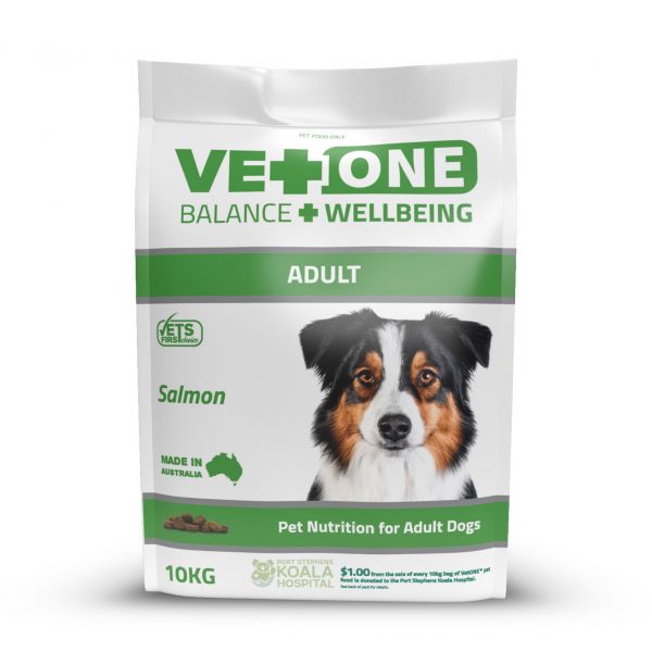 VETONE DOG ADULT SALMON 10KG