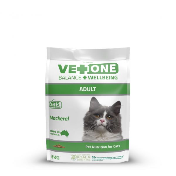 VETONE CAT ADULT MACKEREL 3KG