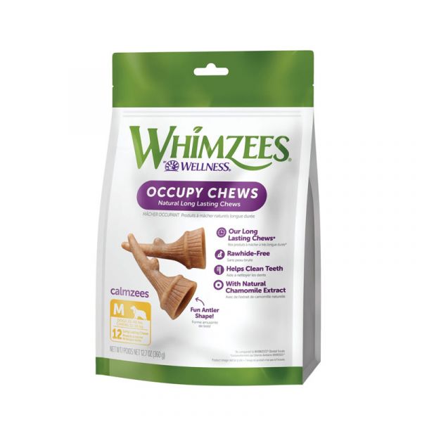 WHIMZEES OCCUPY ANTLERS M VALUE BAG 12S