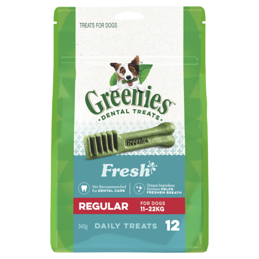 GREENIES FRESH REGULAR 340G