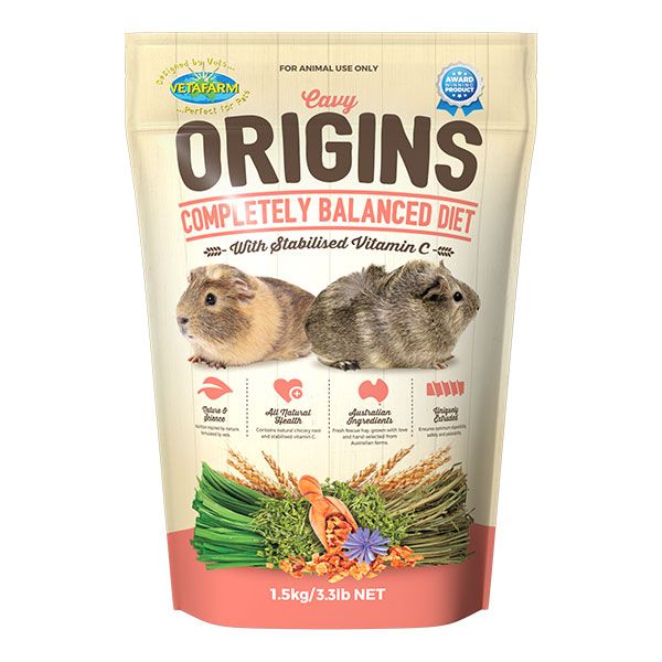 VETAFARM CAVY ORIGINS 1.5KG