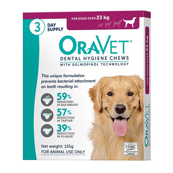 ORAVET DENTAL CHEW X-SML 28'S