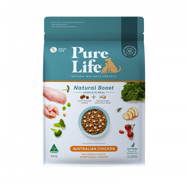 PURE LIFE KITTEN CHICKEN 6KG 