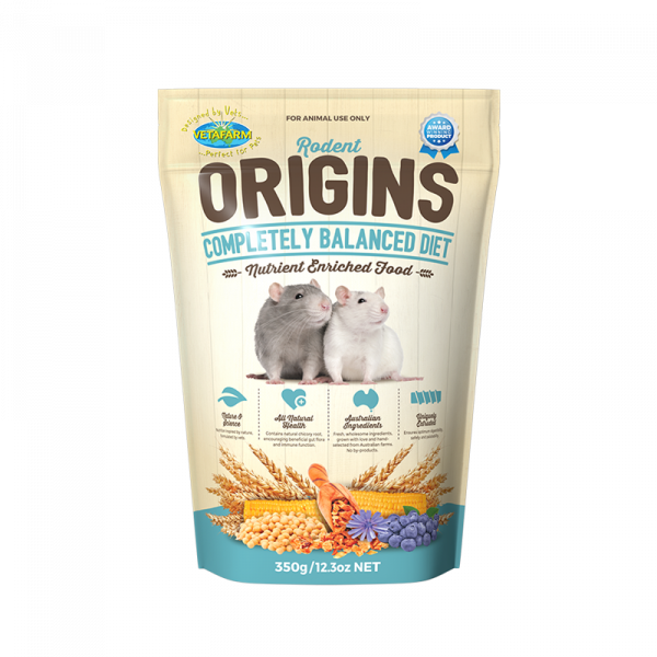 VETAFARM RODENT ORIGINS 350G