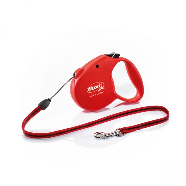 FLEXI LEAD CORD SMALL RED     