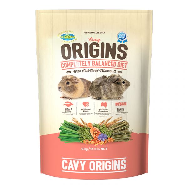 VETAFARM CAVY ORIGINS 6KG
