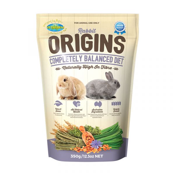 VETAFARM RABBIT ORIGINS 350G