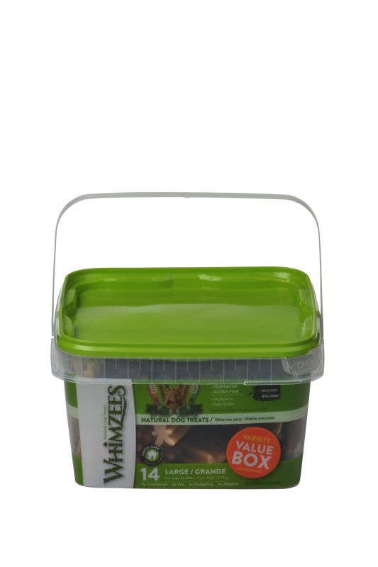 WHIMZEES TOOTHBRUSH L VARIETY VALUE BAGS 14S