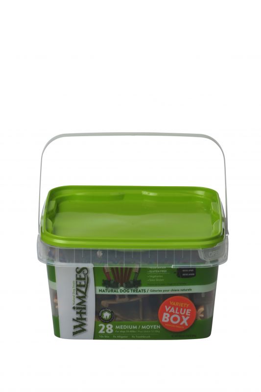 WHIMZEES TOOTHBRUSH M VARIETY VALUE BAGS 28S