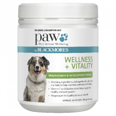 PAW WELLNESS & VITALITY CHEWS 300g